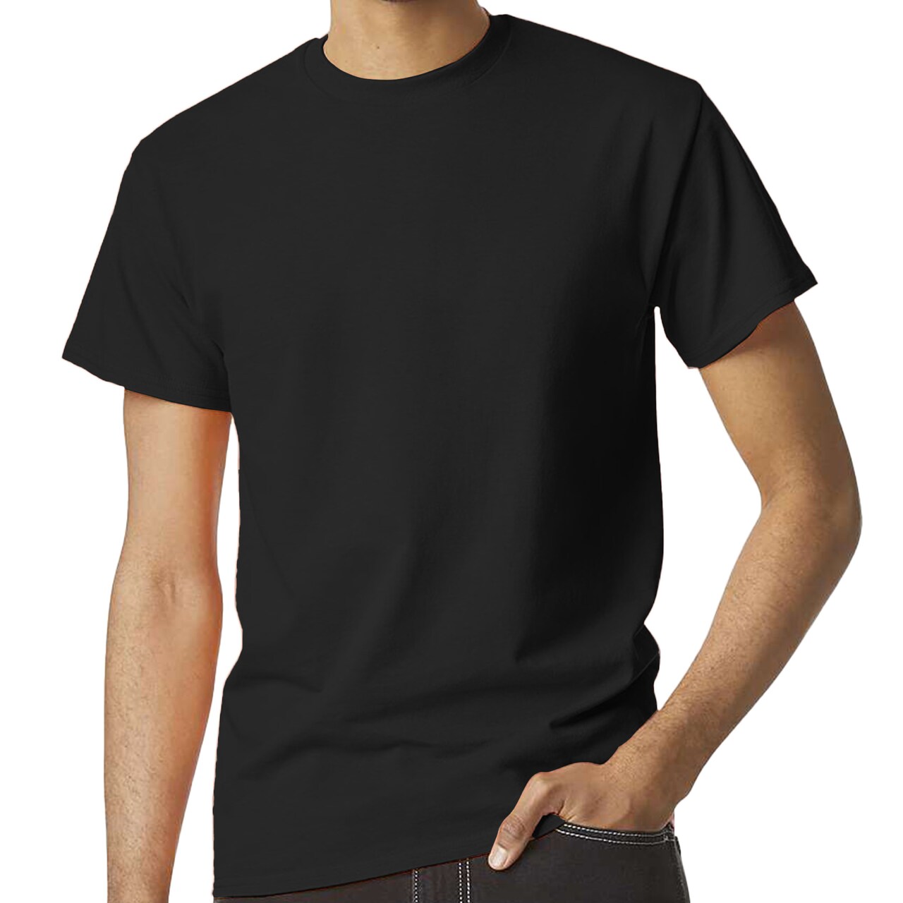 Gildan Heavy Cotton Arts & Crafts T-Shirt for Adult's, Crewneck Casual Multicolor Tee